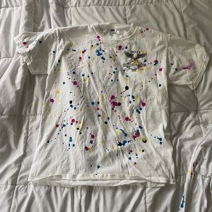 Daytona Beach Bike Week 2011 Paint Splatter Tshirt